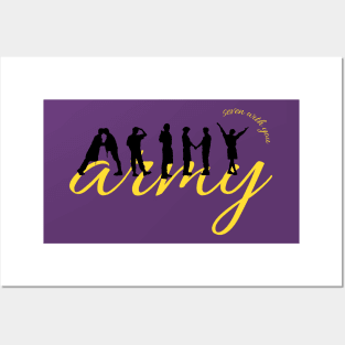 Permission To Dance - Army Silhouette Posters and Art